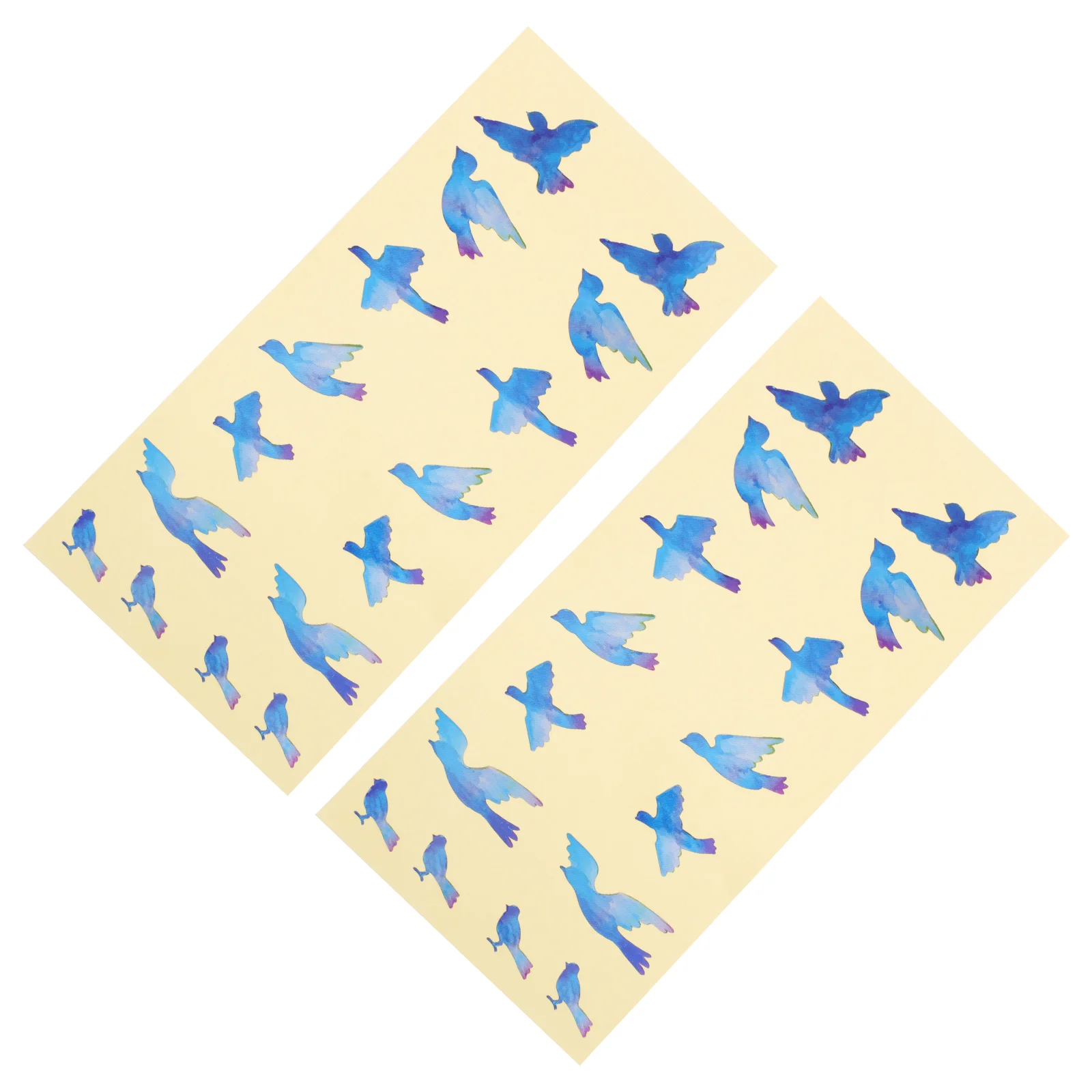

2pcs Guitar Fretboard Stickers Markers Birds Decals Fingerboard Frets Map Sticker for Bass Acoustic Electric Guitars