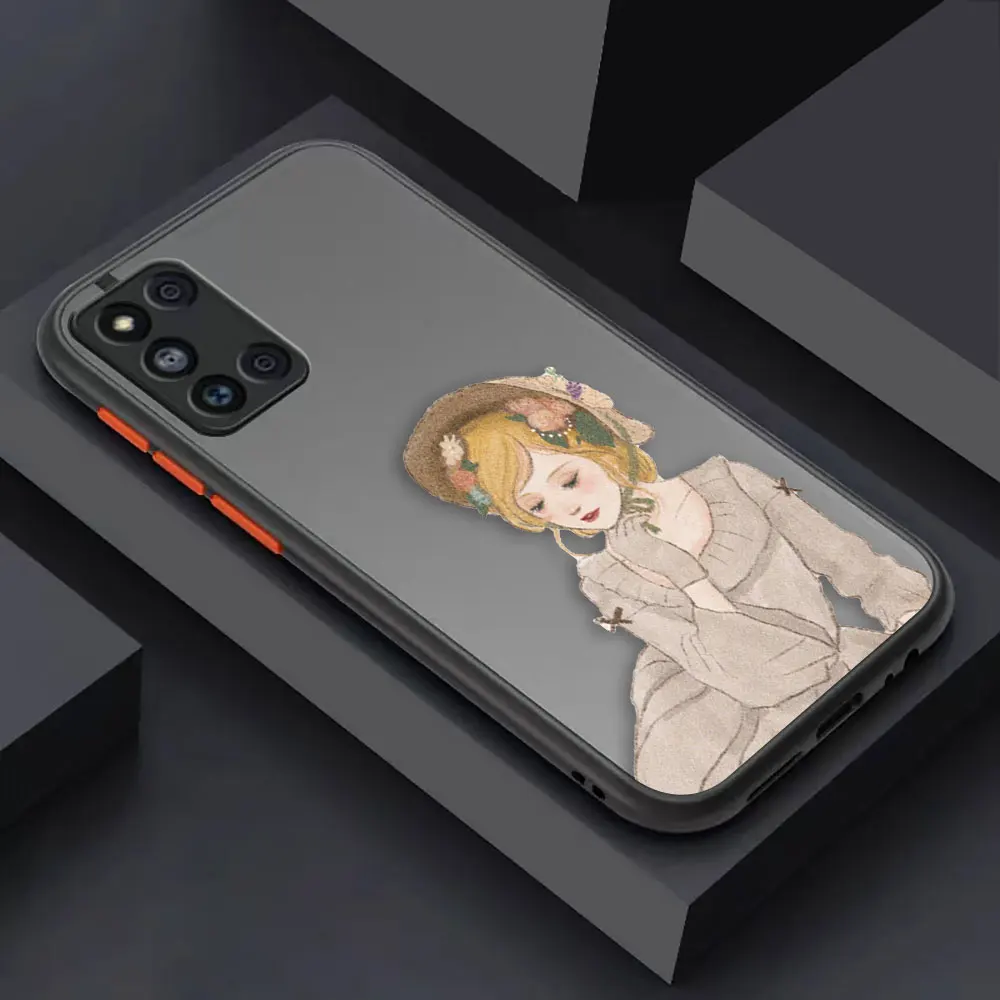 thumbnail image 1 of Funda mate para Samsung Galaxy M62 M53 M52 M51 M33 M32 M31 M30S M23 5G J8 J7 J6 J5 carcasa d-princesa Disney maquillaje de Navidad, 1 of 5