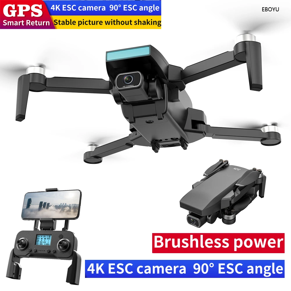

Квадрокоптер EBOYU SG107PRO, GPS, Wi-Fi, FPV, 120 дюйма