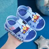 Summer Soft Sole Anti slip 1-3 Year Old Cartoon Little White Rabbit Baby Walking Shoes for Boys and Children Sandals 3