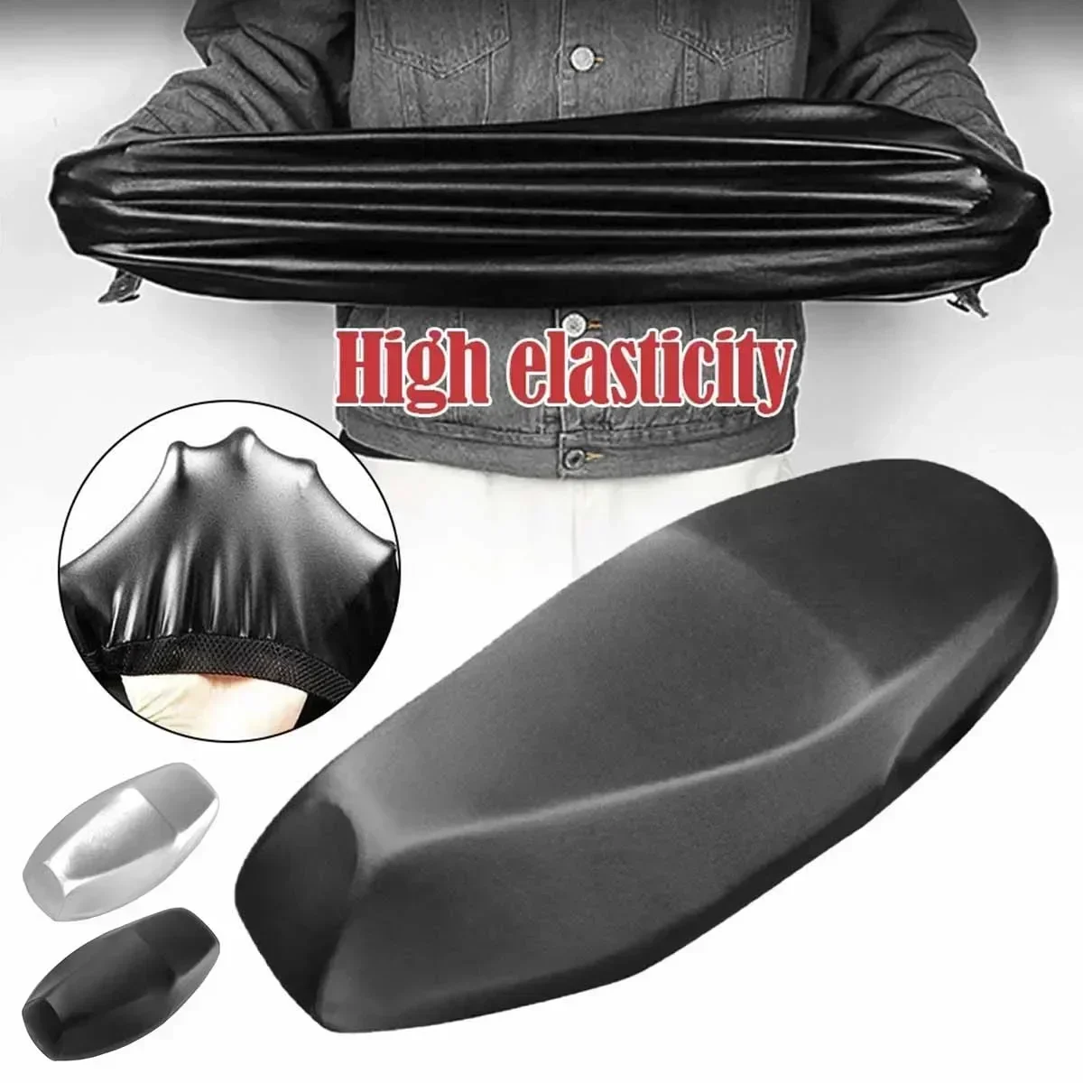 Waterproof Leather Motorcycle Seat Cover Protector