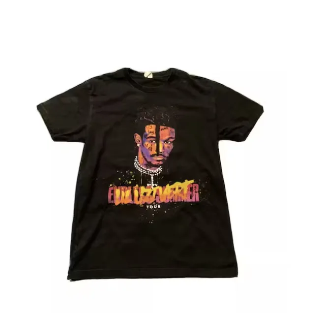 Футболка с длинным или коротким рукавом Lil Uzi Vert Endless Tour Rap Hip Hop Merch