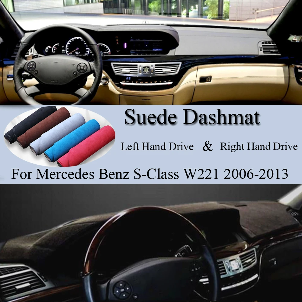 Dashboardafdekking LHD Voor Mercedes Benz M-Klasse GLE W166 - Antislipmat Zwart