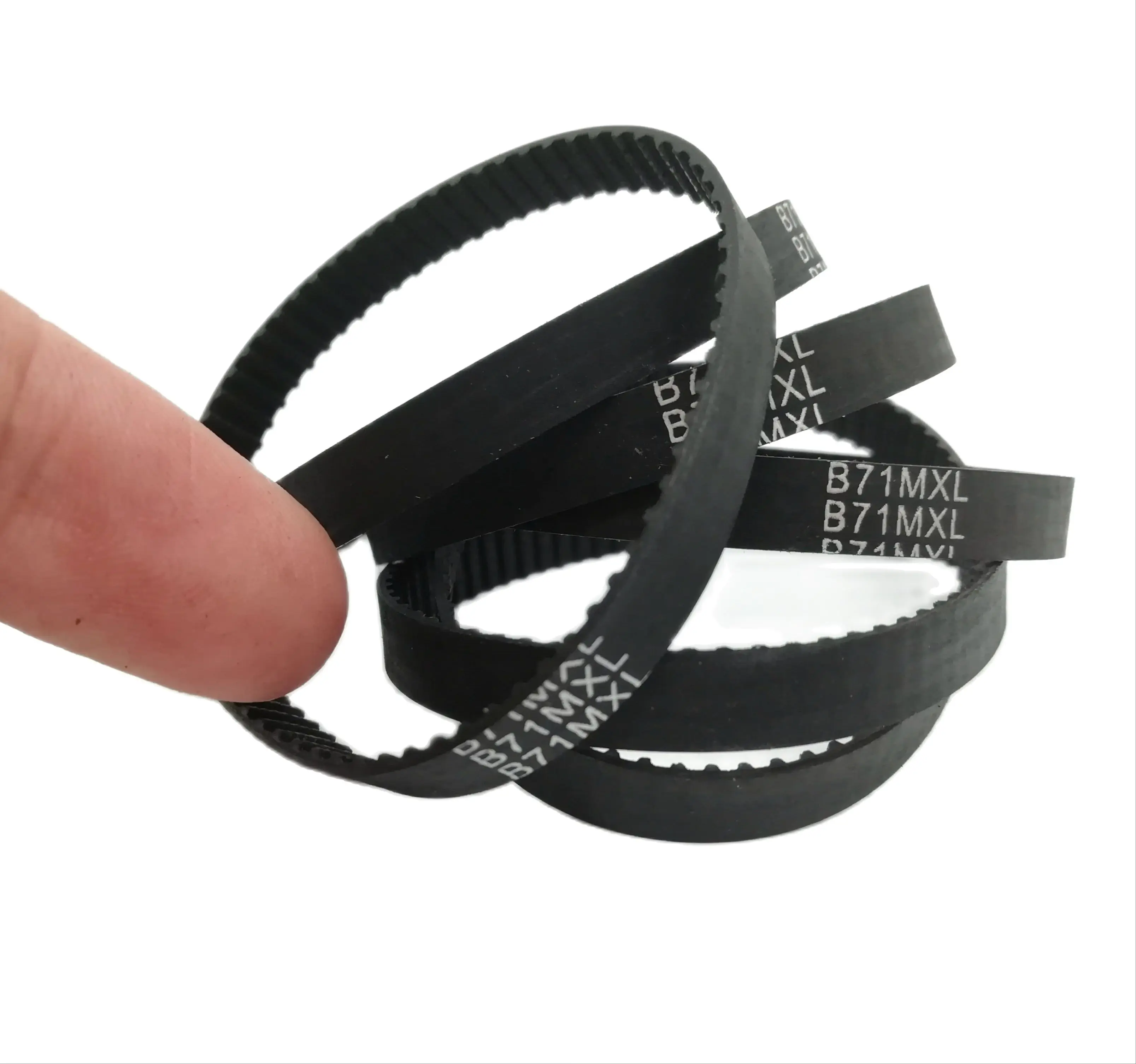 10pcs/lot, MXL Timing Belt Close-Loop Type 6mm Width B71MXL 71Teeth