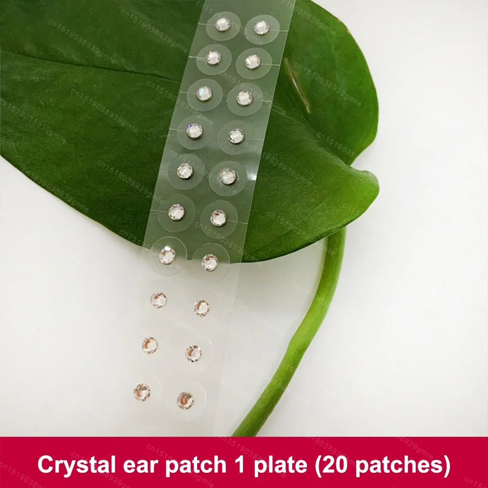 20Pcs/100Pcs Ear Seeds Acupunctures Kit Acupuncture Magnetic Beads Auricular Transparent Ear Point Stickers Ear Pressure Stick