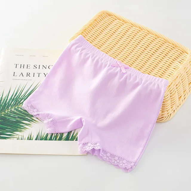 어린이를 위한 편안하고 안전한 선택: 여아용 안전 팬티