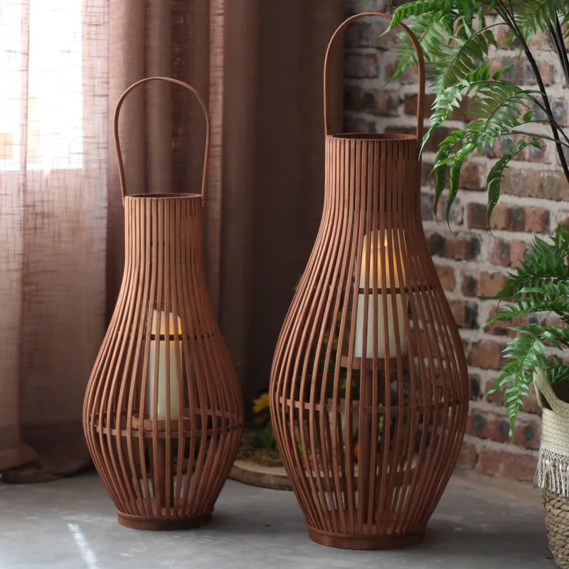 

Unique Vintage Candle Holders Bamboo Nordic Luxury Ideas Design Outdoor Small Candle Holders Floor Bougeoir Household Items