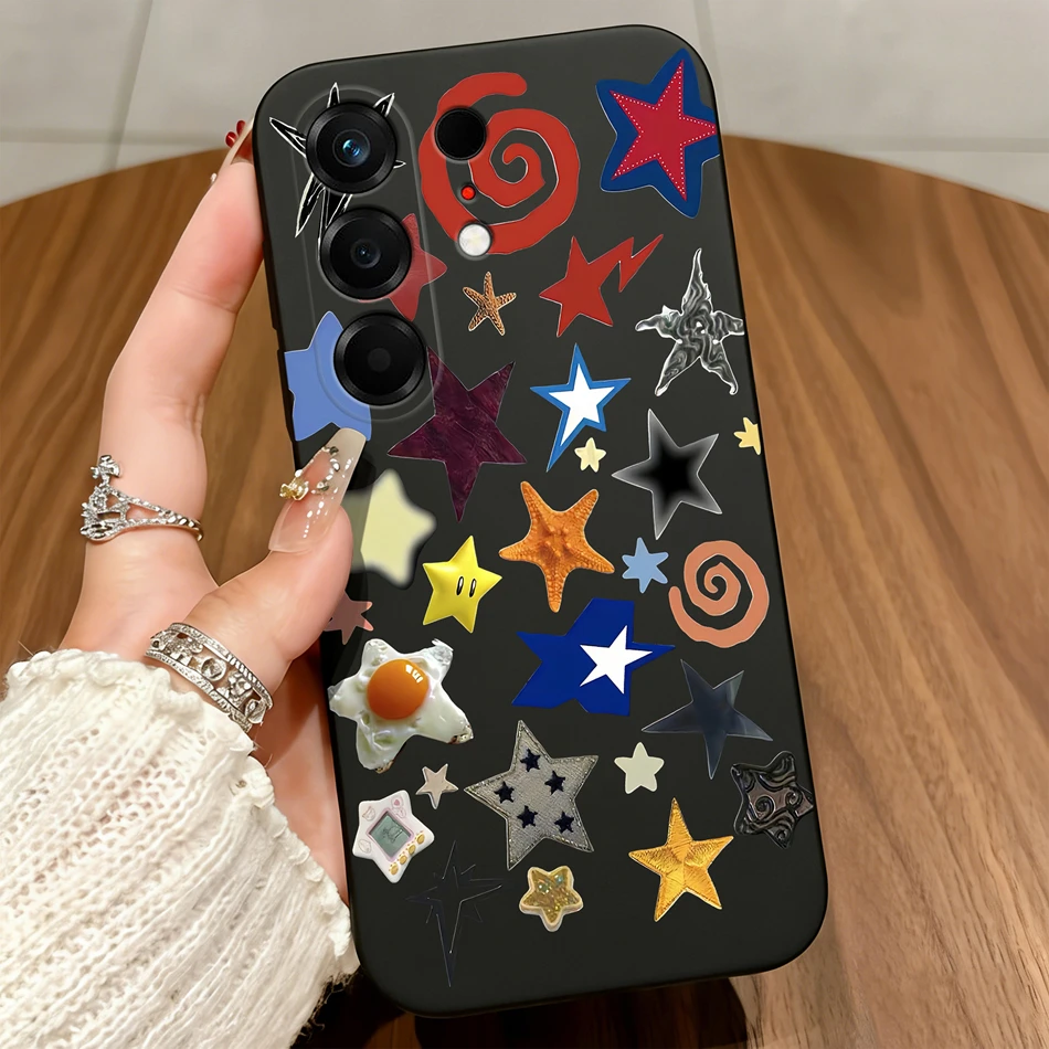 World Map Graffiti Matte Silicone Shockproof Soft Phone Case