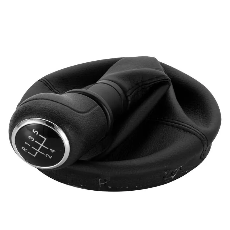 Premium 6-Speed Gear Shift Knob with Leather Boot
