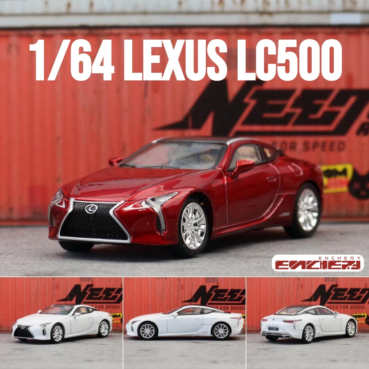 1/64 Lexus LC500 Super Sport Toy Car Miniature Model 1:64