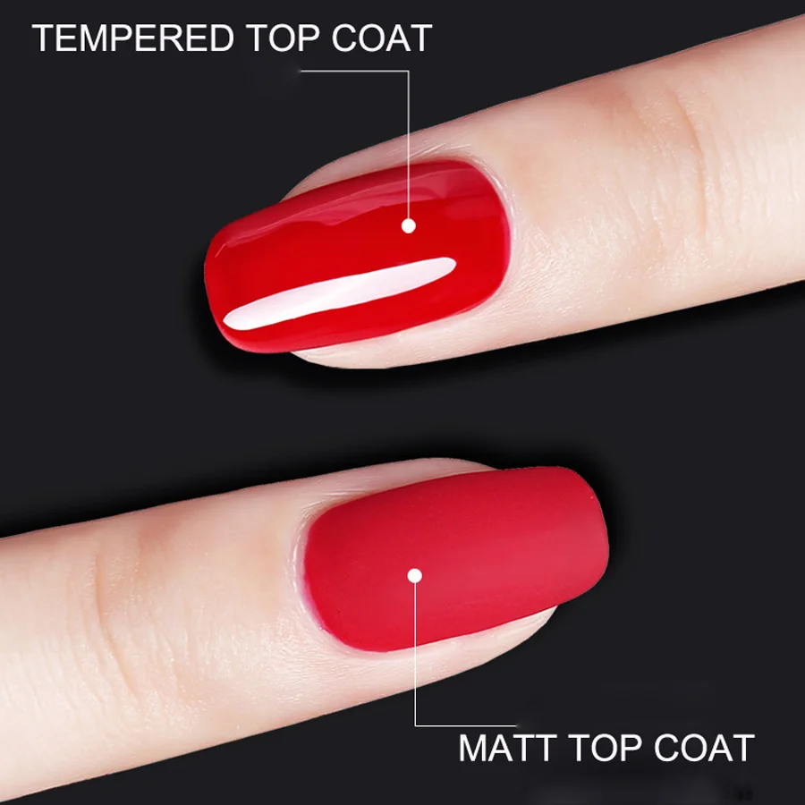 BEMIHART 35g Removable Base Gel No Wipe Top Coat Functional Nail Gel Matte / Tempered Topcoat Primer Reinforce Extension Glue