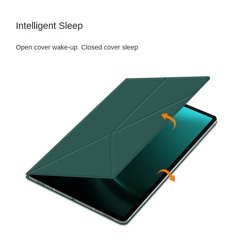 Multi-Folding Stand Magnetic Adsorption Cover for Samsung Galaxy Tab S9 FE Plus S8 Ultra S7 11 12.4 14.6 Inch Smart Tablet Case