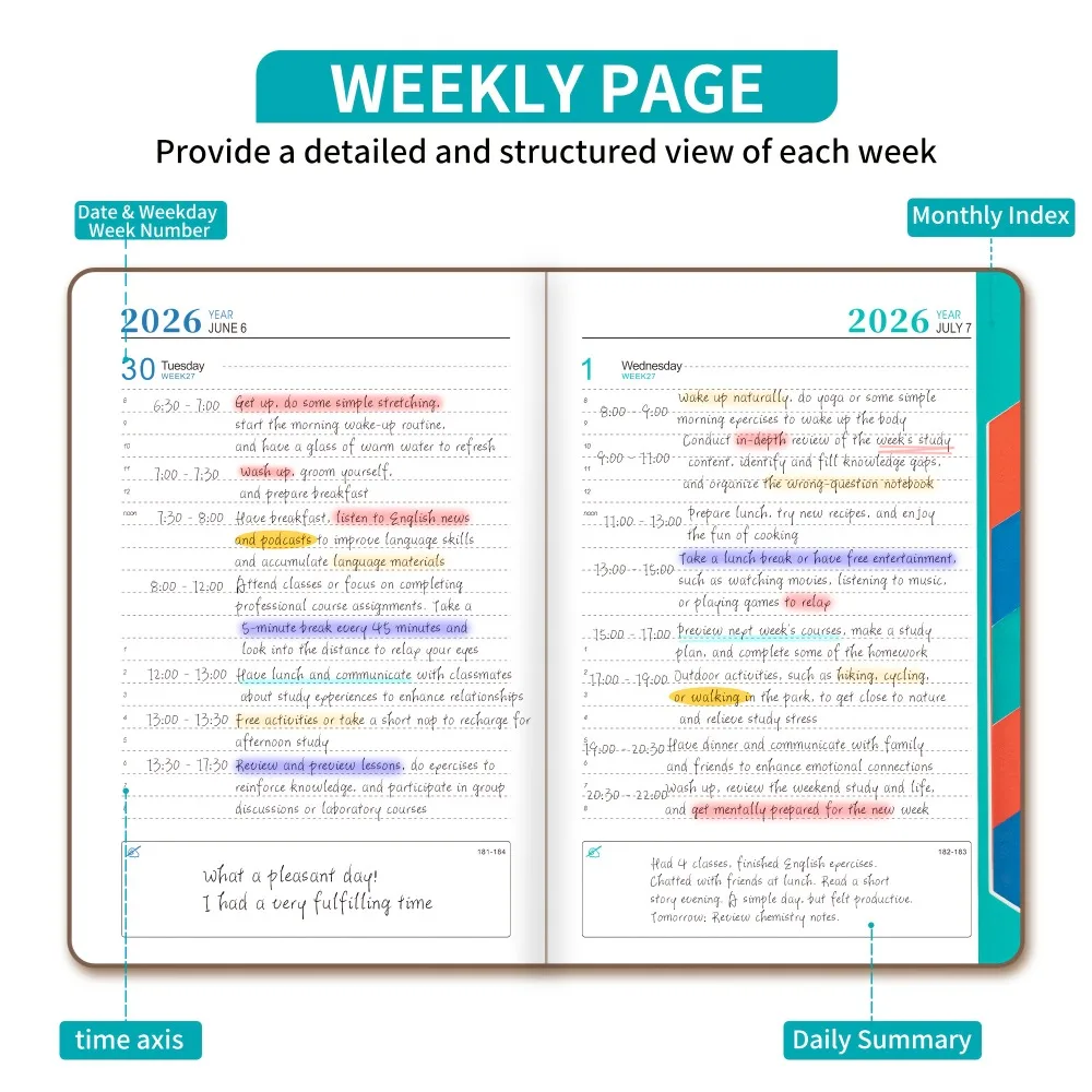 2026 Self-Discipline Planner 3