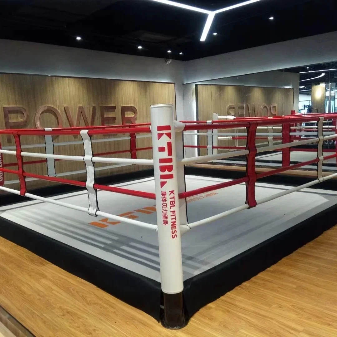 International Standard Quality Boxing Ring Stairs For Steel Wrestling Ring Boxing