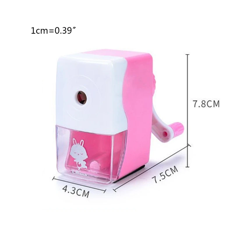  Cute Dolphin Pattern Pencil Sharpener with Comfortable Grip -  Quick and Easy Sharpening for School Supplies : Office Products