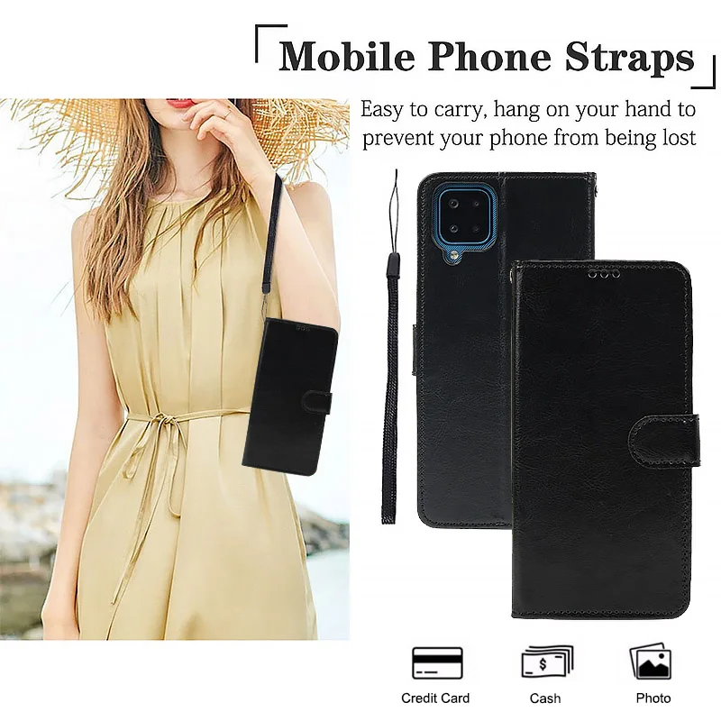 Elegant Leather Wallet Case - Premium Fashion Cover