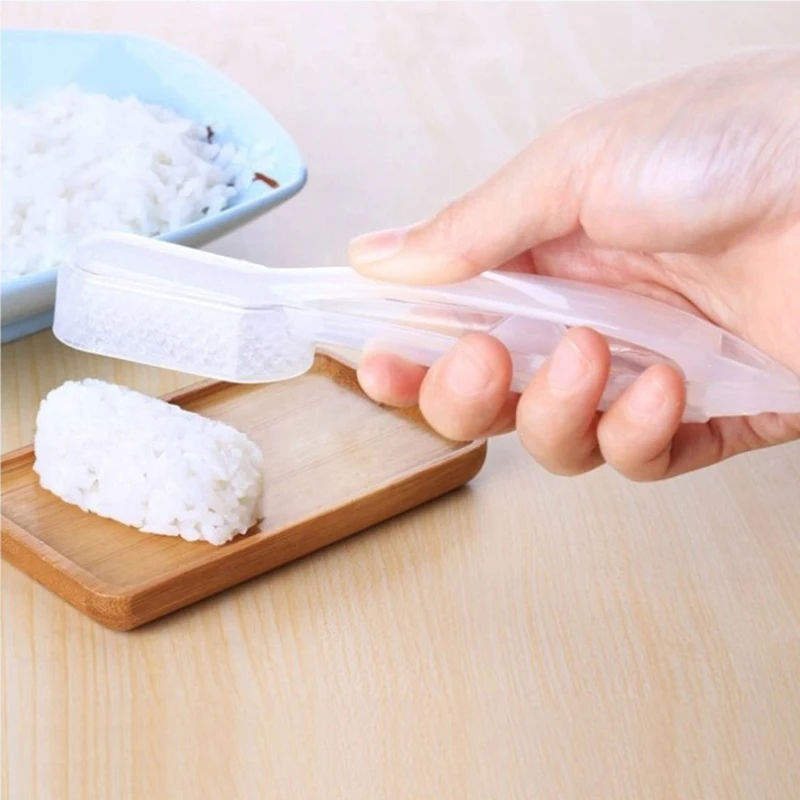

Кухонные принадлежности для суши, искусственные Овальные Пластиковые экологически чистые рисовые шарики для приготовления завтрака, кухонные инструменты