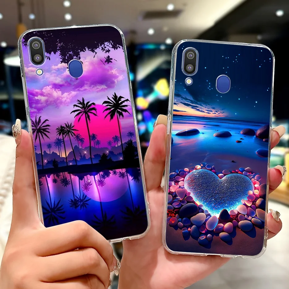 New Fashion Painted Clear Silicone Soft Slim Phone Case