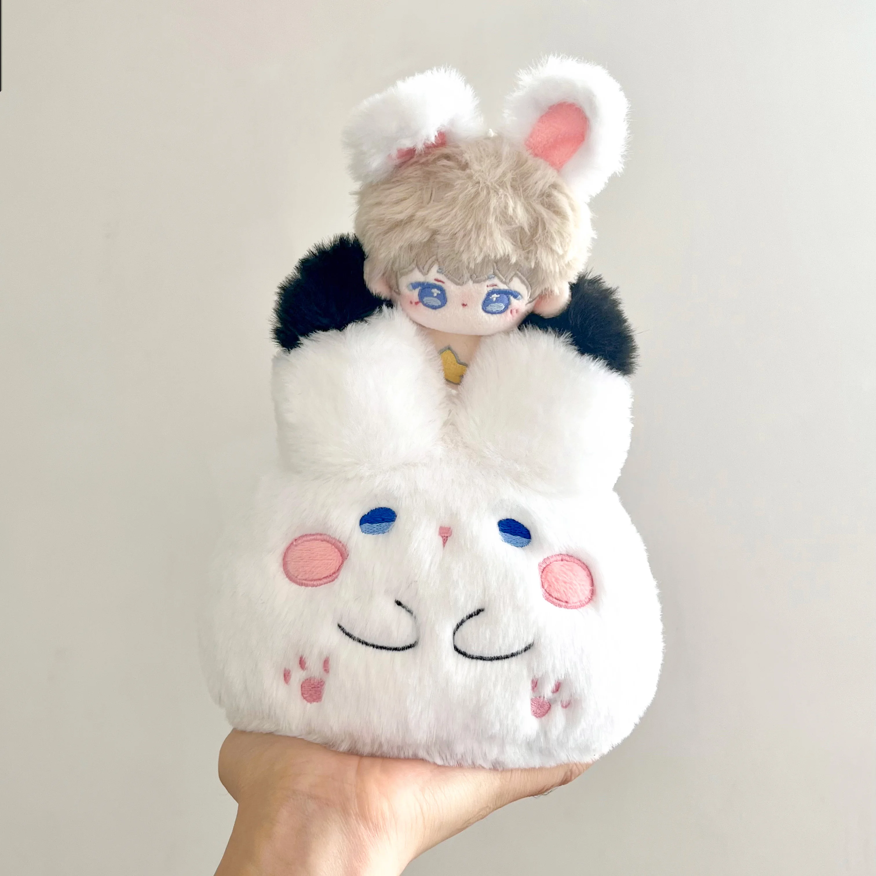 Game Anime Love and Deepspace Xavier Plush Toy Rabbit Dumpling