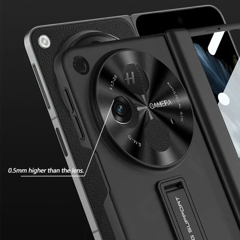 GKK Magnetic Hinge Armor Case for Oneplus OPEN OPPO Find N3 Anti-knock Front Glass Holder Kickstand Holder Matte Hard Cover