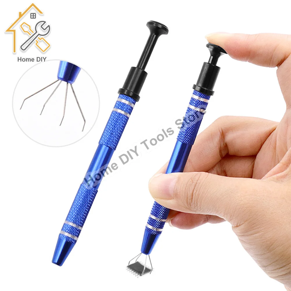 Four Claw Electronic Component Grabber IC Extractor Pickup BGA Chip Picker Patch IC Suck Pen Electronic Repair Tools Dropship