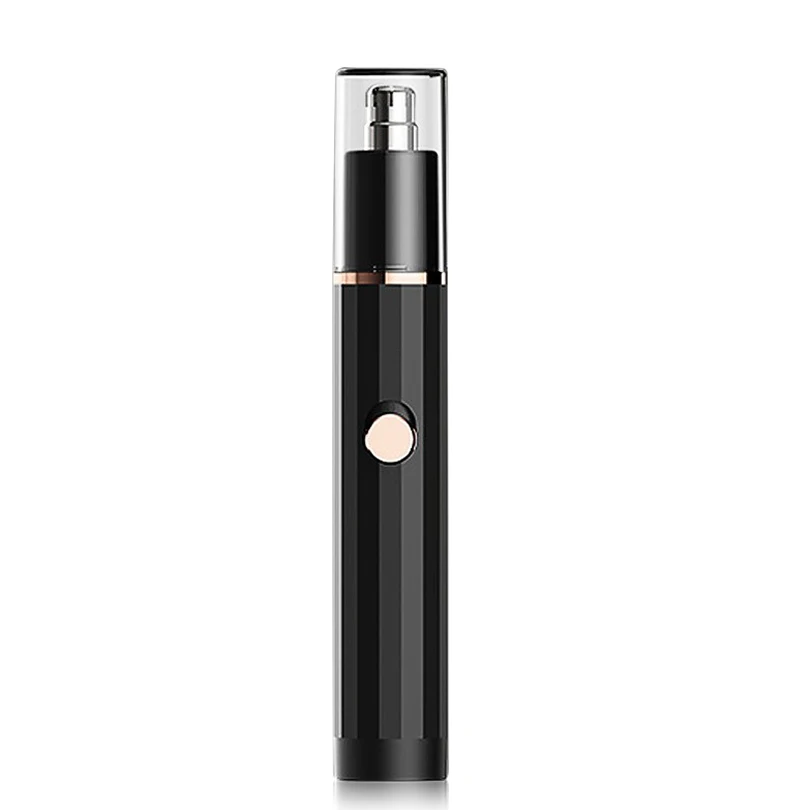 

Nose and Ear Trimmer for Men Clipper Electric Razor Painless Nose Hair Removal Dual-Edge Blades Facial Hair Trimmer Rechargeable