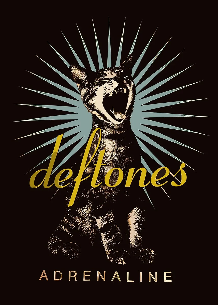 Vintage Deftones Poster - Classic Music Album Canvas Art for Home Decor & Fans Gift