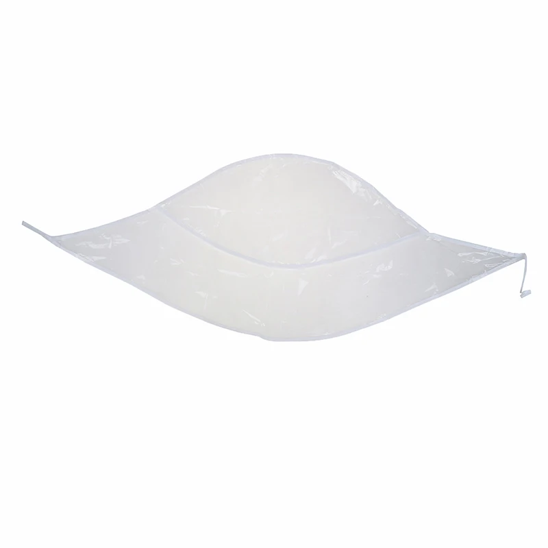 Protect Hairstyle Rain Hat Plastic Bonnet 1Pcs For Women And Lady Clear Keep You Hair Looking Perfect Even After A Rain Shower rain hat