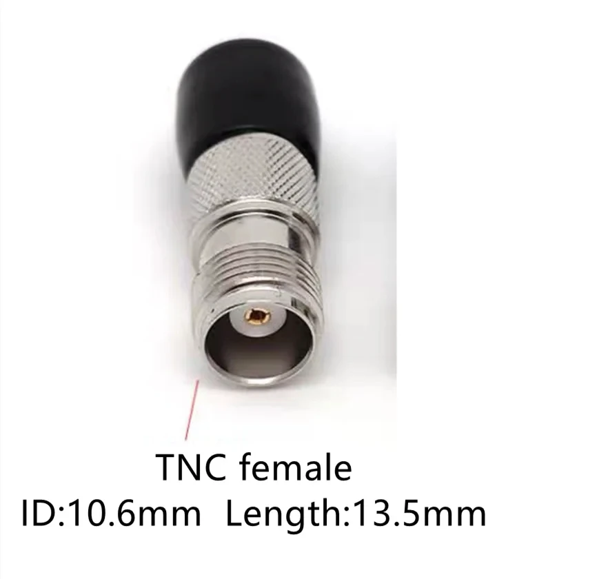 Tappo PVC nero per connettori RF BNC e TNC femmina