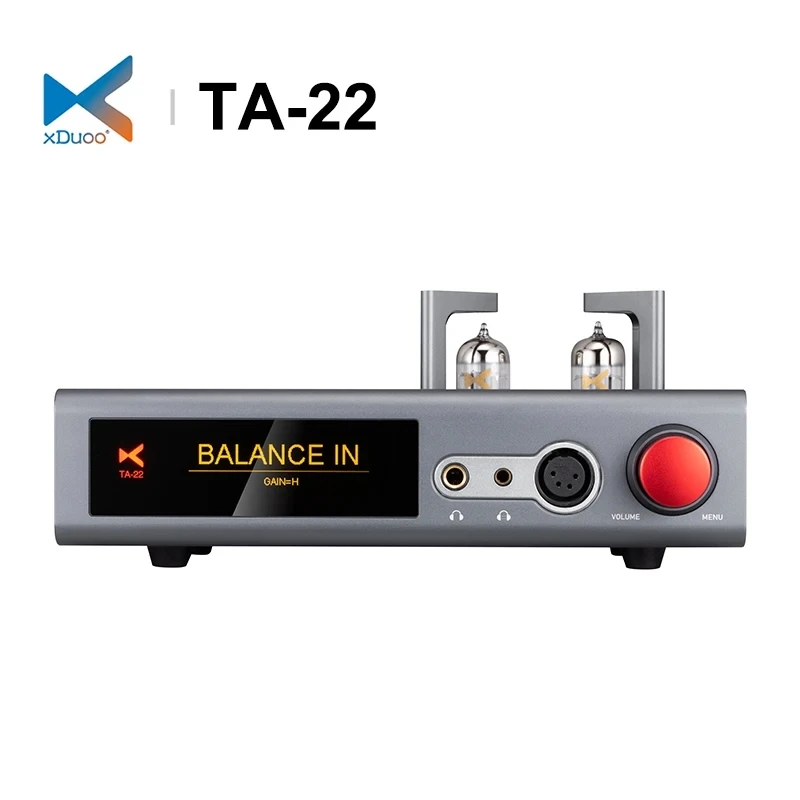 Xduoo Ta-22 Ta22 Dac & Tube Balance Amplificatore Per Cuffie Es9038Q2M * 2 Usb Dsd256 32Bit/384Khz Hd Bluetooth Dac Amp Pcm Mqa 3000Mw