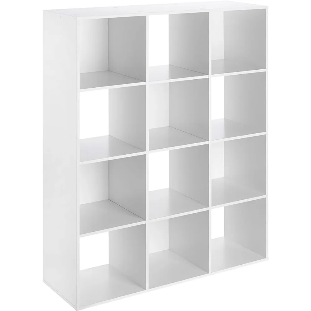 Whitmor 3-Section Cube Organizer - White