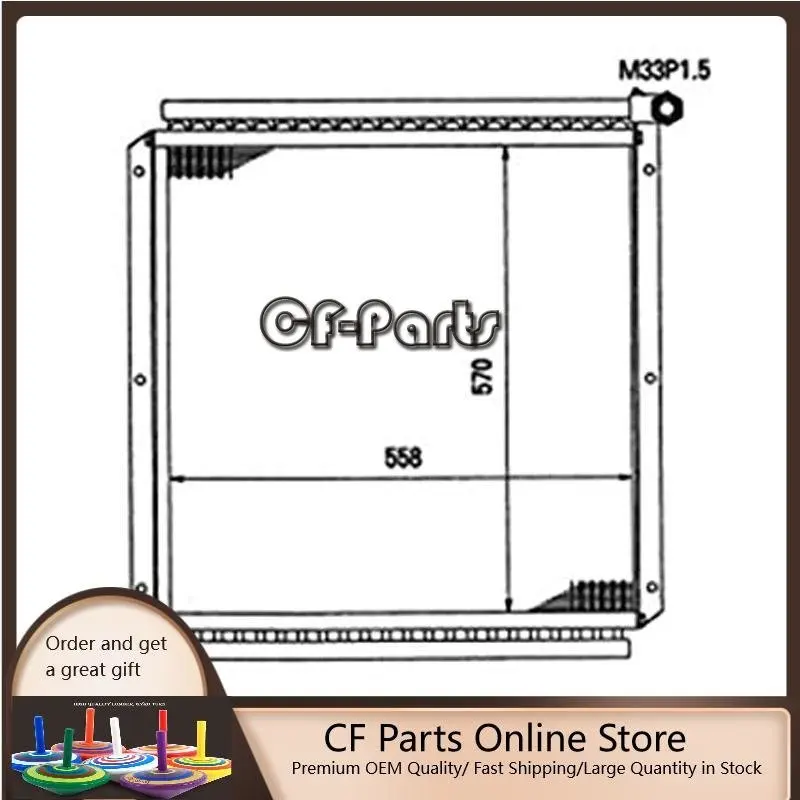 

Масляный радиатор Assy 21K-03-21120 для экскаватора Komatsu