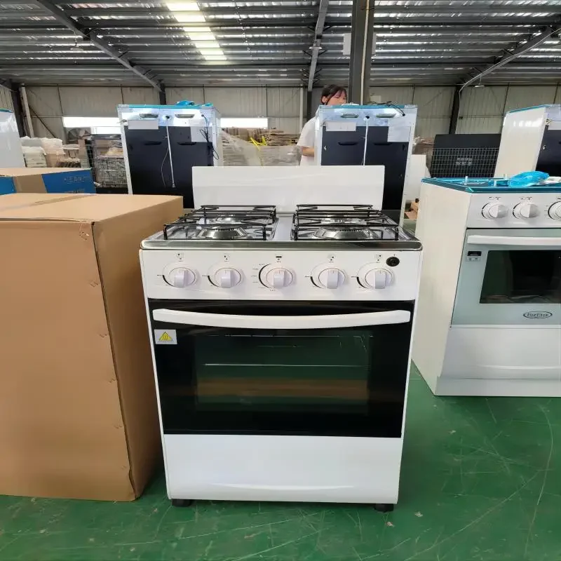 4 Burner Stove with Gas Oven with Pizza Oven Restaurant Cabinet Kitchen Engineering Combination Electric Table Stove Oven 2