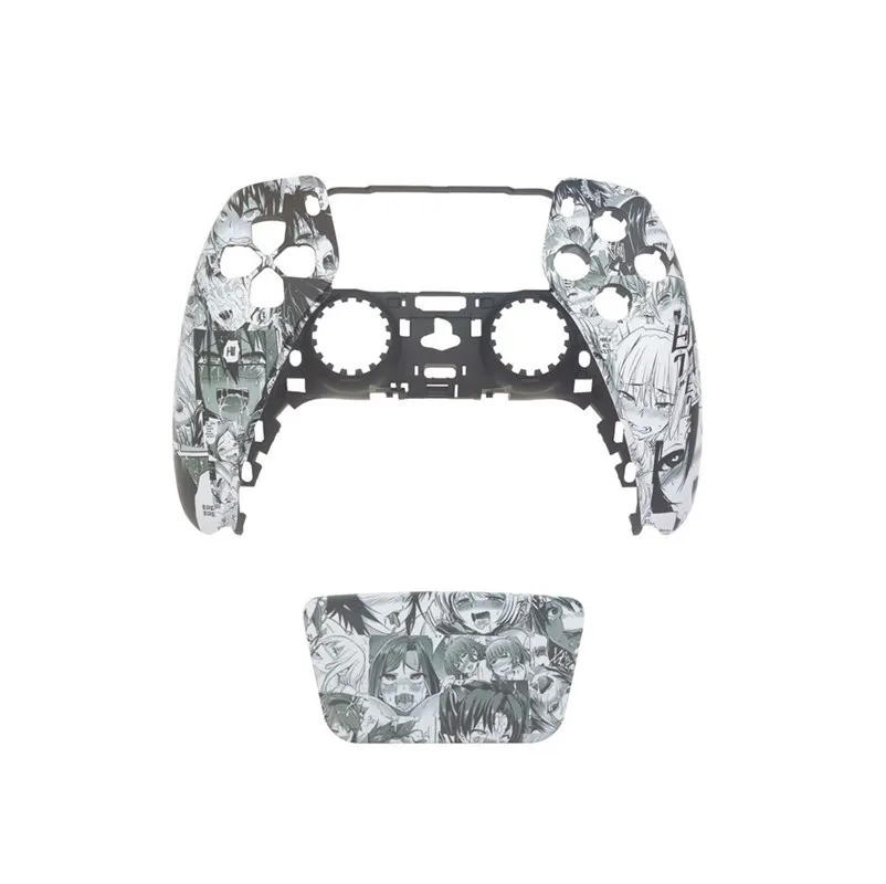 PS5 P5 BDM-010 BDM-020 BDM-030 컨트롤러용 한정판 게임 케이스, 전면 플레이트 커버 및 터치 패드, 외부 쉘..