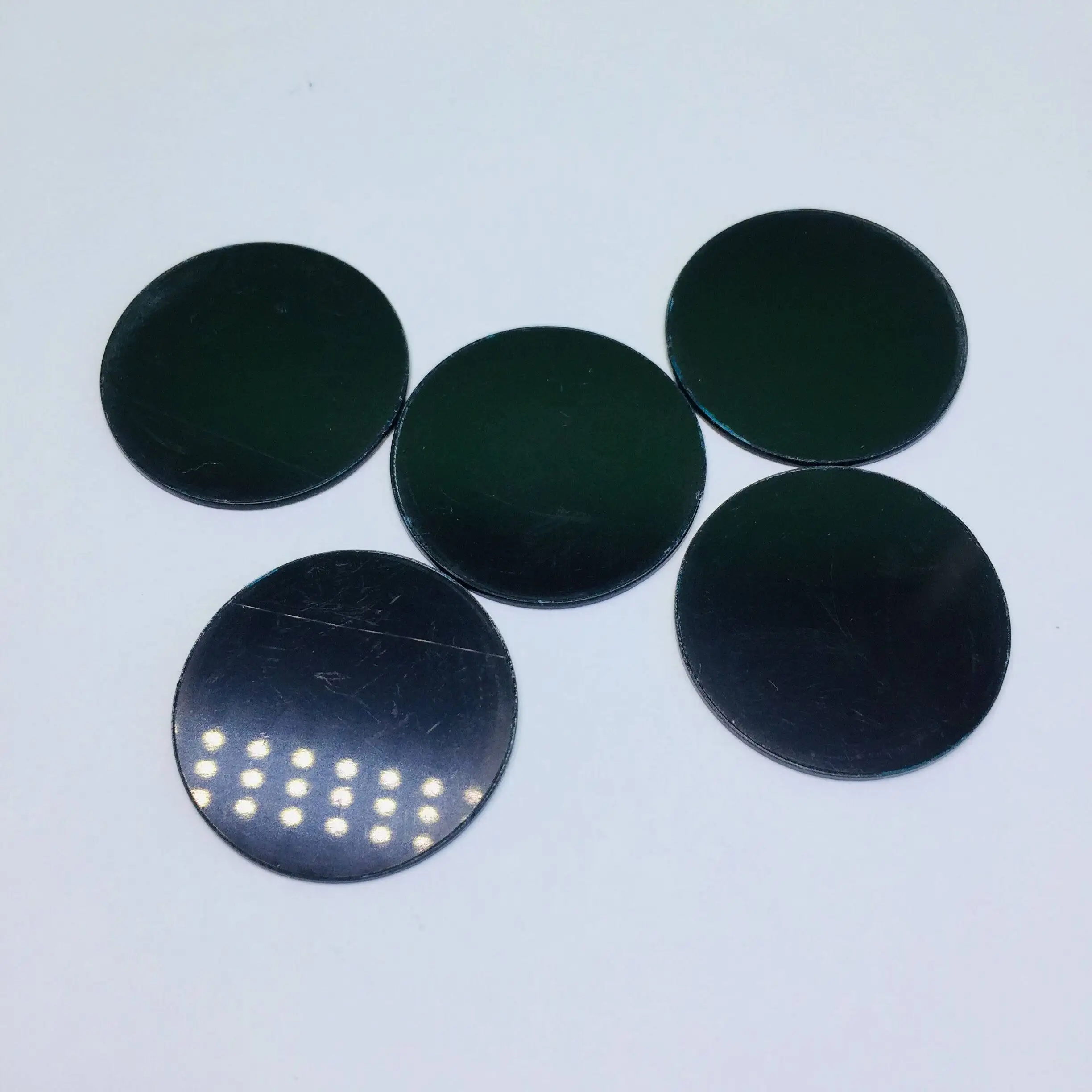 PMMA 아크릴 780-1600nm 적외선 투과 필터 IR 전송 가시광선 차단 렌즈 8mm-13.9mm