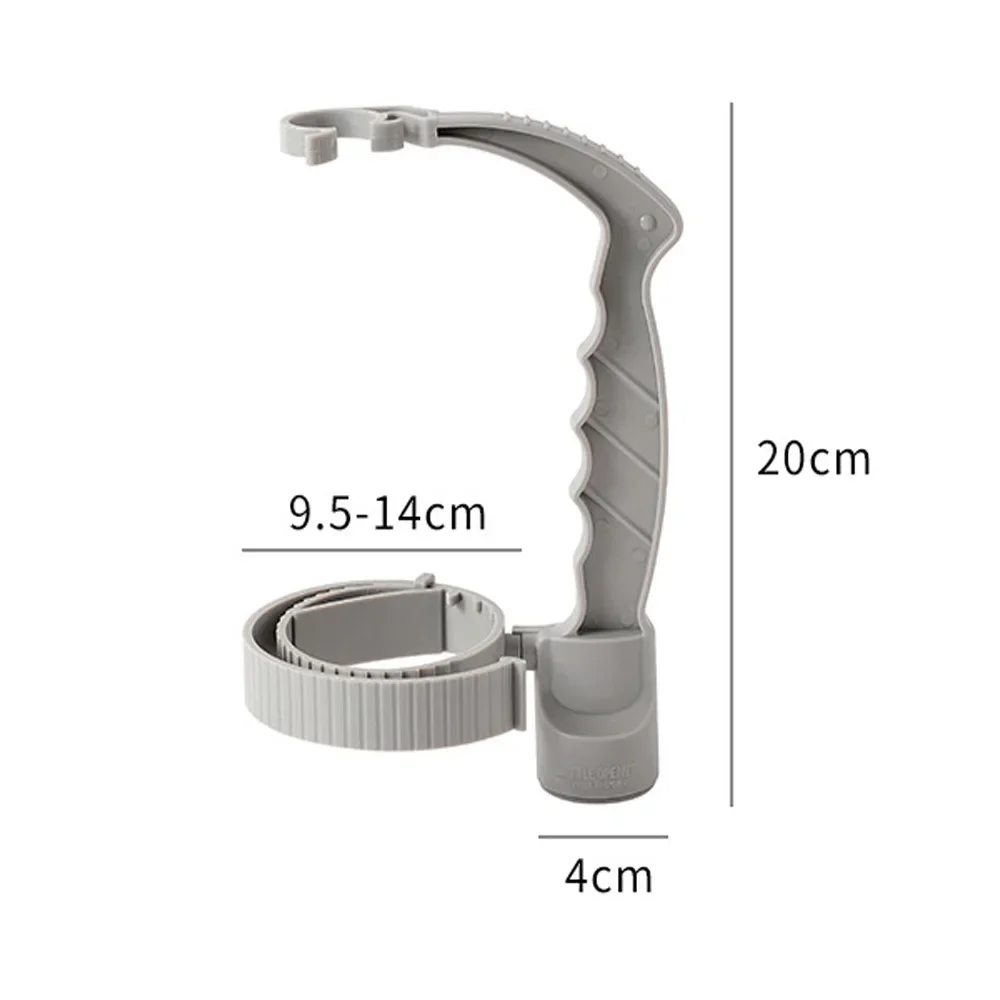 Hot Beverage Bottle Inverting Handle Holder Adjustable Flow Rate Control Built-in Bottle Opener Beverage Handle Grab Handle