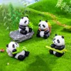 4Pcs New Panda Figurine Diy Home Kawaii Room Decor Miniature Fairy Garden Decoration Accessories Modern Children's Birthday Gift 6 4Pcs New Panda Figurine Diy Home Kawaii Room Decor Miniature Fairy Garden Decoration Accessories Modern Children's Birthday Gift 6