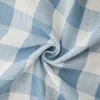 1 PCS Modern Simple Big Plaid Blackout Curtains For Bedroom American Rural Home Living Room Study Semi-Blackout Window Drapes 4
