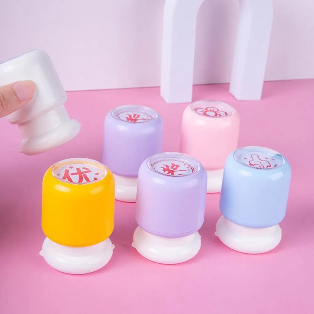 내구성이 뛰어난 DIY 교육용 스탬퍼 사진 앨범 장식 스크랩북킹 코멘트 스탬프 문구 교사 용품 격려 스탬프 학교