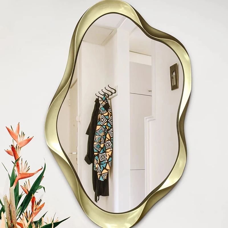 

Luxury Irregular Mirror Color Changing Shower Bedroom Living Room Decorative Mirrors Decoracion Para El Hogar Decoration Home