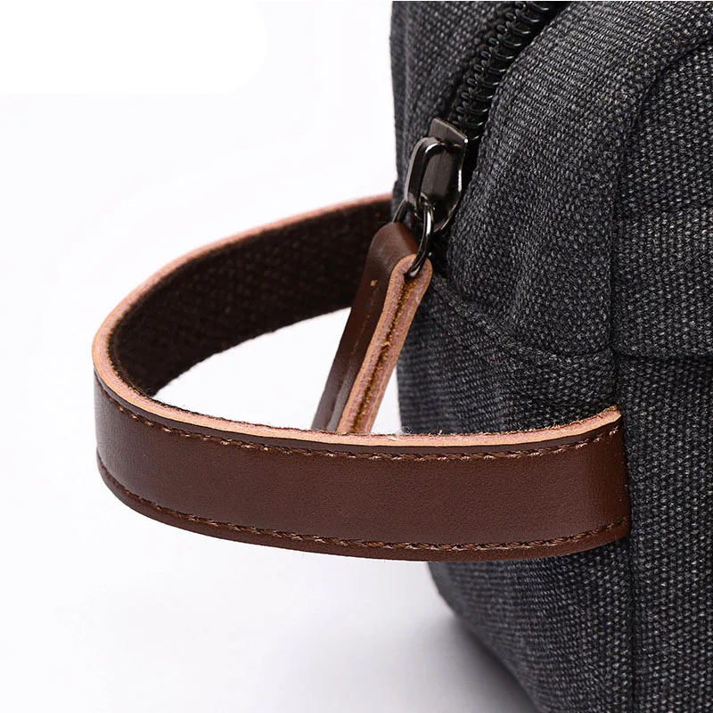 Men Canvas Travel Toiletry Bag Women Cosmetic Makeup Beauty Necessaries Bag Waterproof Dopp Kit Shaving Organizer makeup organizer washing supplies storage bag cosmetic bag storage bag cosmetic storage bag toiletry bag makeup bag cosmetic case product storage bag