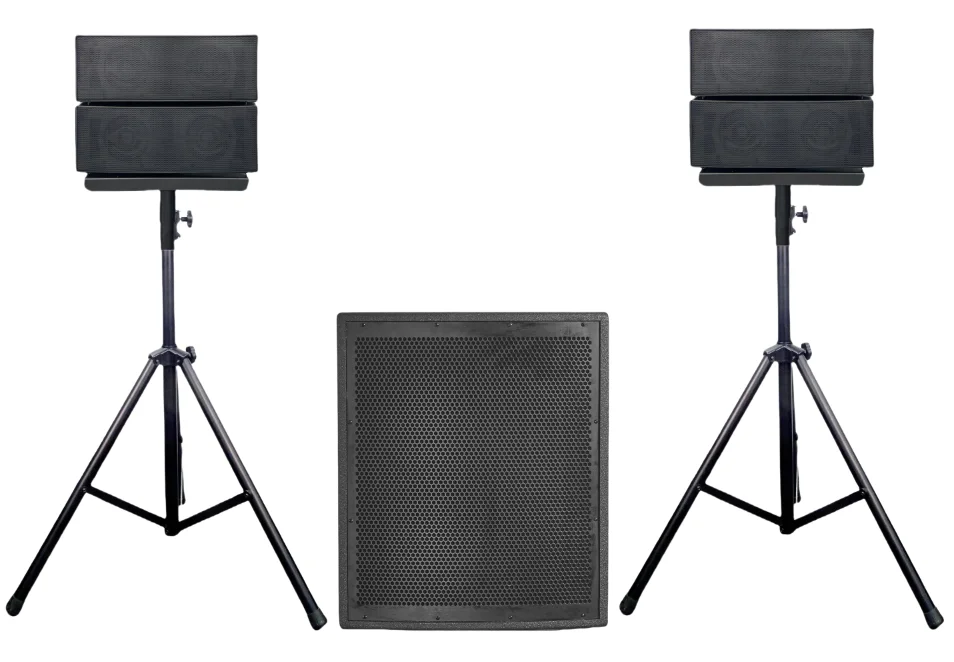 1400W Professional Line Array Speaker System with 18-Inch Subwoofer & TWS Bluetooth 5.0