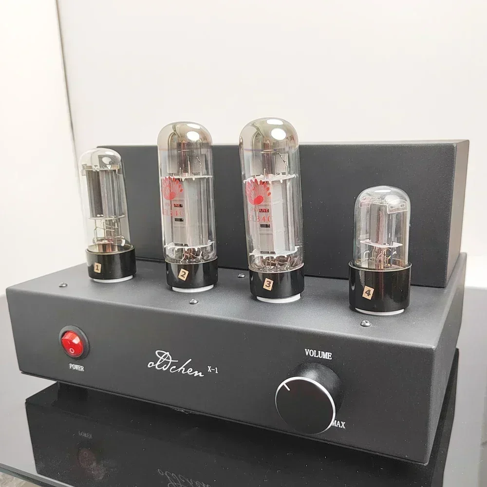 Oldchen El34 Vacuum Tube Amplifier Class A Hifi Sound