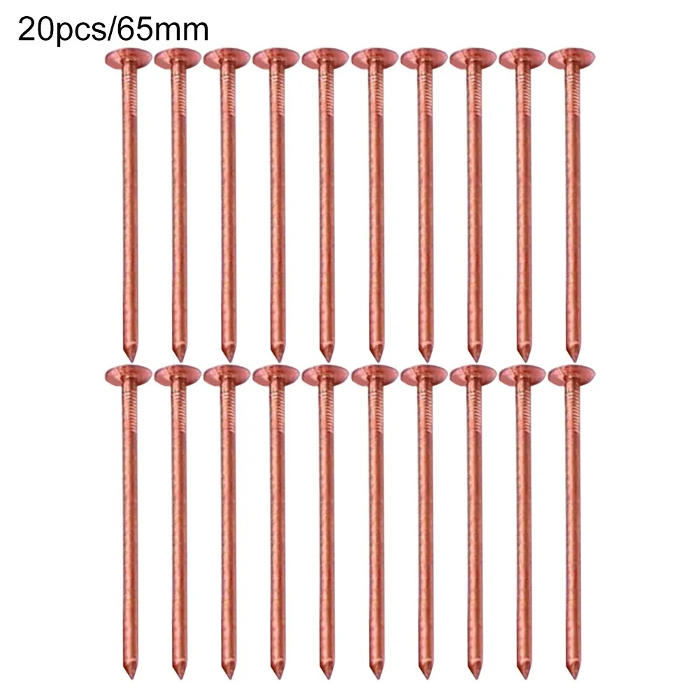 65/75mm Copper Nails For Killing Trees Stump Root Tree Stump Killer Removal Spikes Hardware Root Enduring