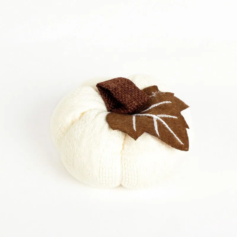 New Christmas Decorations, Photo Ornaments, Three Color Pendants, Harvest  Knitted  Pumpkin  Ornaments, Creative  Ideas