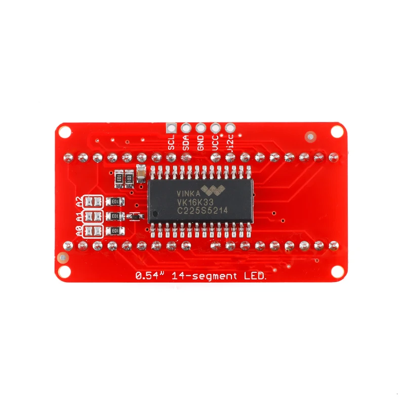 Arduino Module HT16K33 0.54 Inch 4 Bit Meter Digital Tube Module LED Display VK16K33 IIC I2C Control Meter 3.3V 5V for Arduino Red/Green/Orange