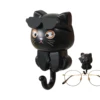 Cartoon Cat Hook Self Adhesive Dormitory Bedroom Door Hangers Hooks Key Umbrella Towel Cap Coat Rack Wall Decoration Rack 5