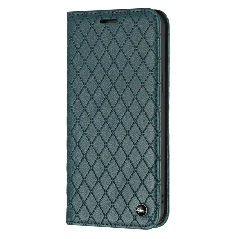 RFID Strong Magnetic Leather Wallet Case with Stand and Card Slot