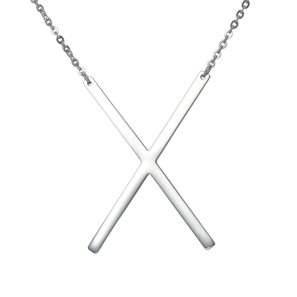 

Charms Letters Necklaces 316L Stainless Steel Necklace Accessories Never Fade