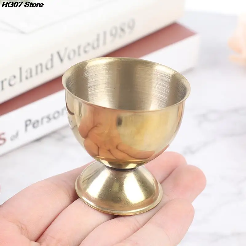 Egg Cup Holder 1Pcs 4.7*4.7*3.5 cm Stainless Steel Boiled Egg Cups Stand Rack Eggs Holder Kitchen Breakfast Cooking Tool Steam Egg Rack